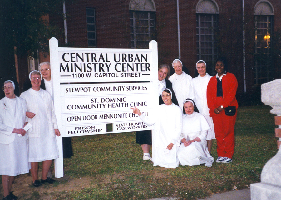 November 25, 1996: St. Dominic’s opens the Sister Trinita Community Health Clinic on West Capitol Street. 